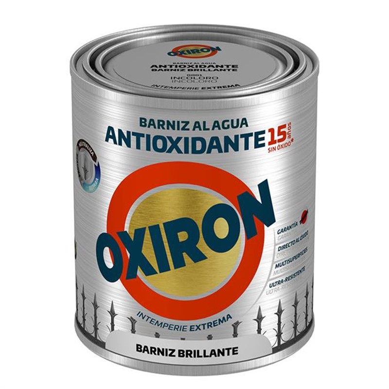 OXIRON BARNIZ ANTIOX.AGUA BRILL. 750 ML - TITAN