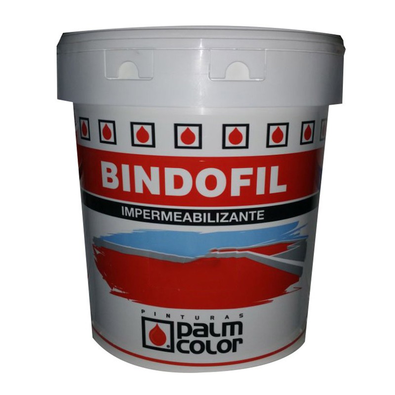 PINTURA BINDOFIL ROJO TEJA 15 LT PALMCOLOR