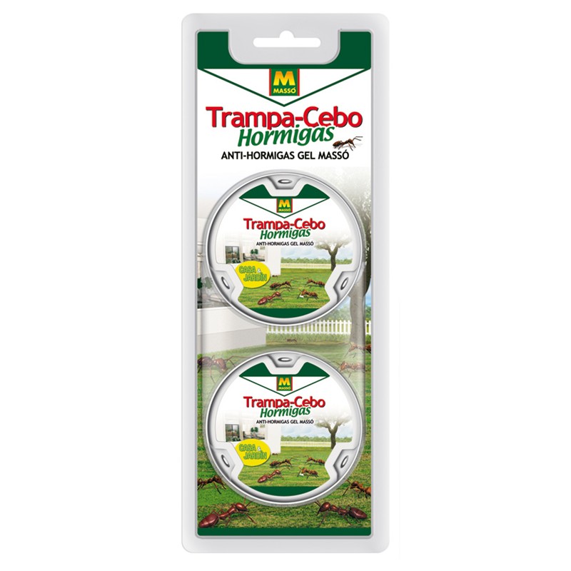 TRAMPA-CEBO HORMIGAS 2UDS 10GR MASSO REF.231192